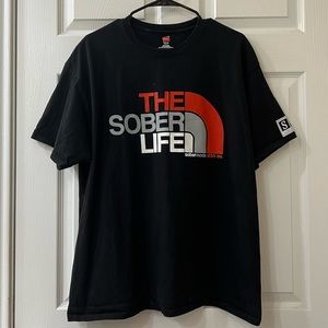 Vintage 90s the sober life t shirt